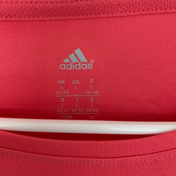 Adidas Running Long Sleeve Size L Pink - Picture 3 of 7